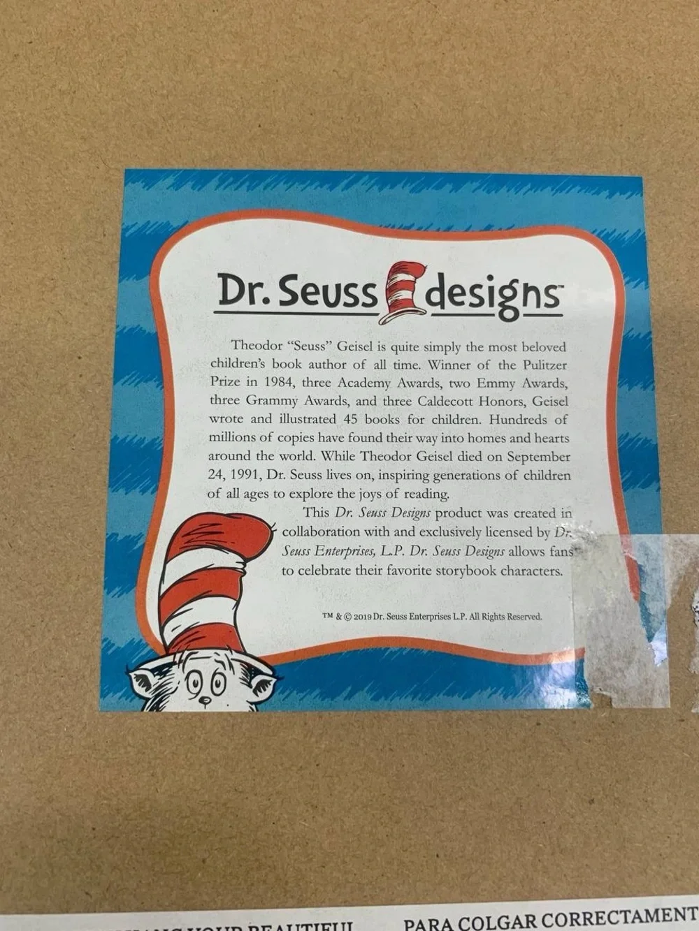 Dr. Seuss Designs 16x20 Framed Inspirational Quote Wall Art Hobby Lobby